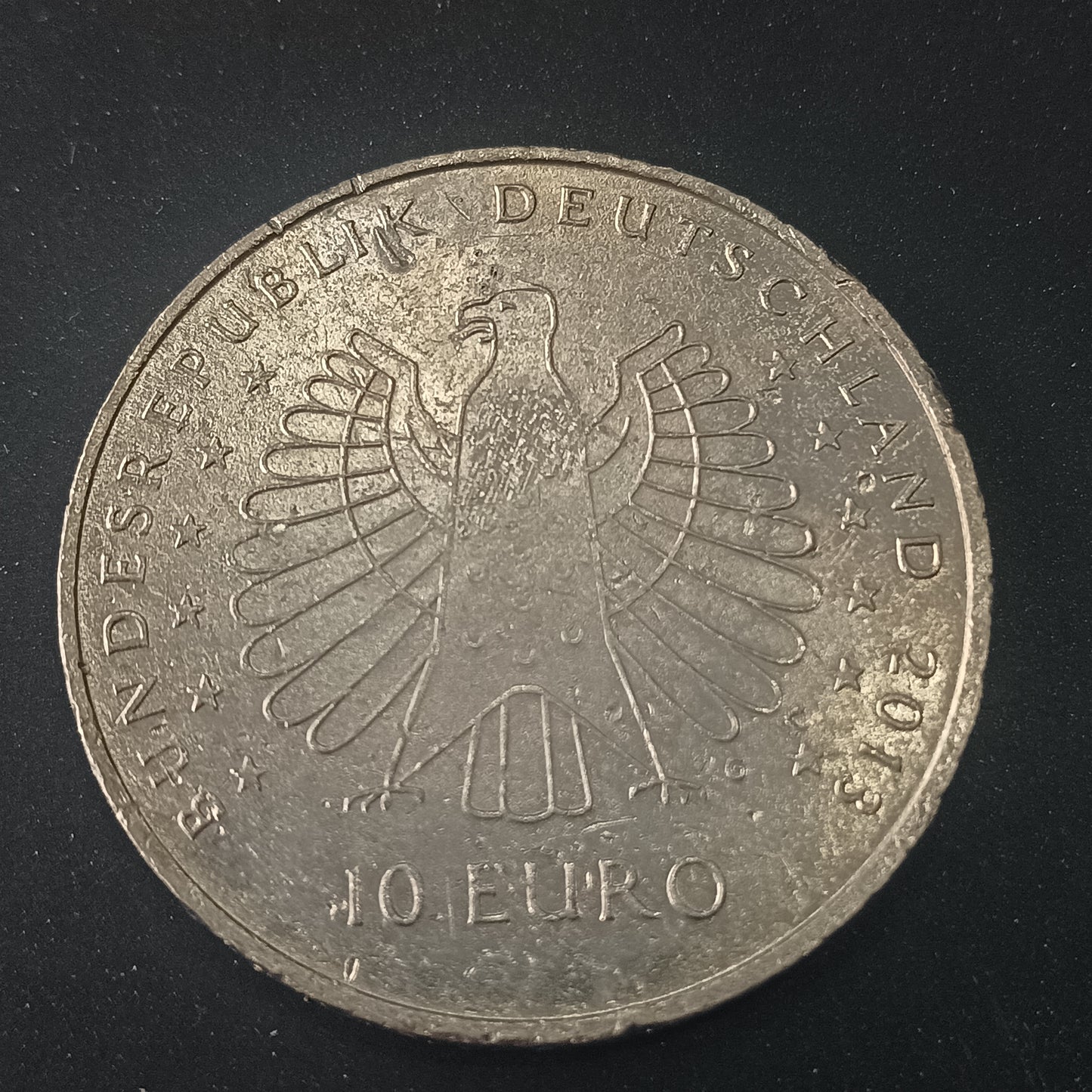 10 Euros 2013 (Heinrich Hertz) - 125th Anniversary of the discovery of electromagnetic radiation - Germany (Ref: AUC1620)