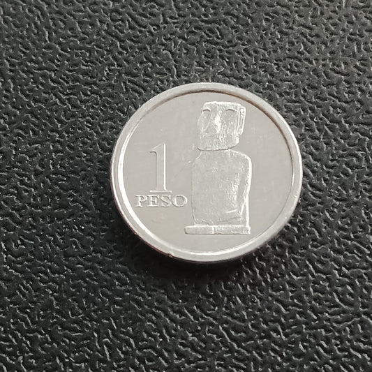 1 Peso 2021 - Rapa Nui (Easter Island) Type 2 Aluminium