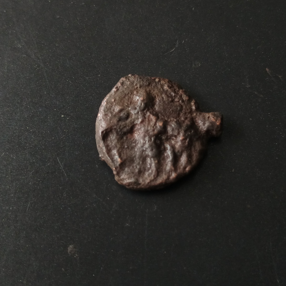 1/4 Karshapana (185 BC - 73 BC) - Sunga Dynasty - (Ref: AUC1762)