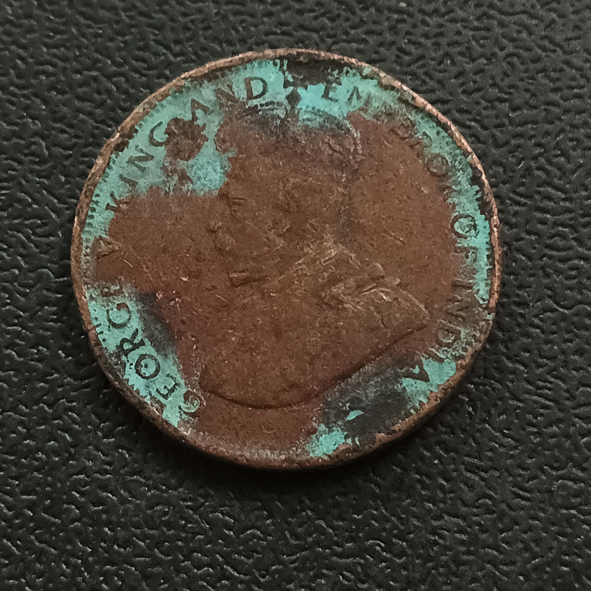 1 Cent 1929 George V Ceylon (Ref : AUC1993)