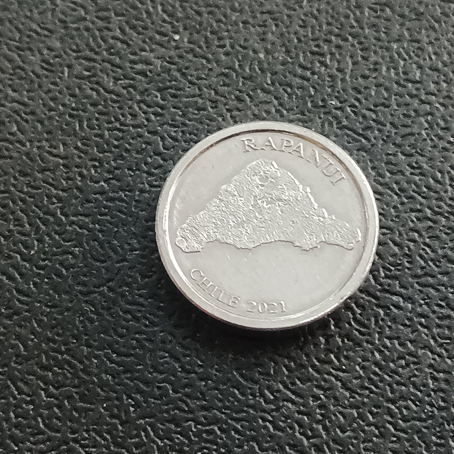 1 Peso 2021 - Rapa Nui (Easter Islands) Type 8 Aluminium