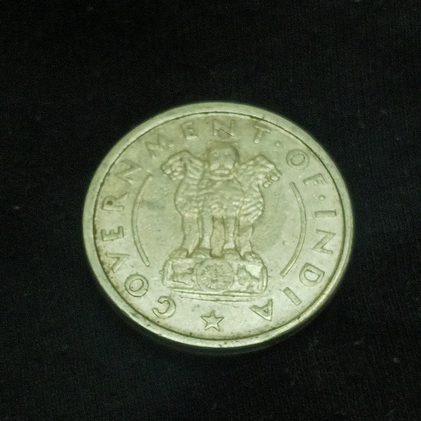 1 Rupee 1950 XF Bombay Scarce - (Ref : 140601)