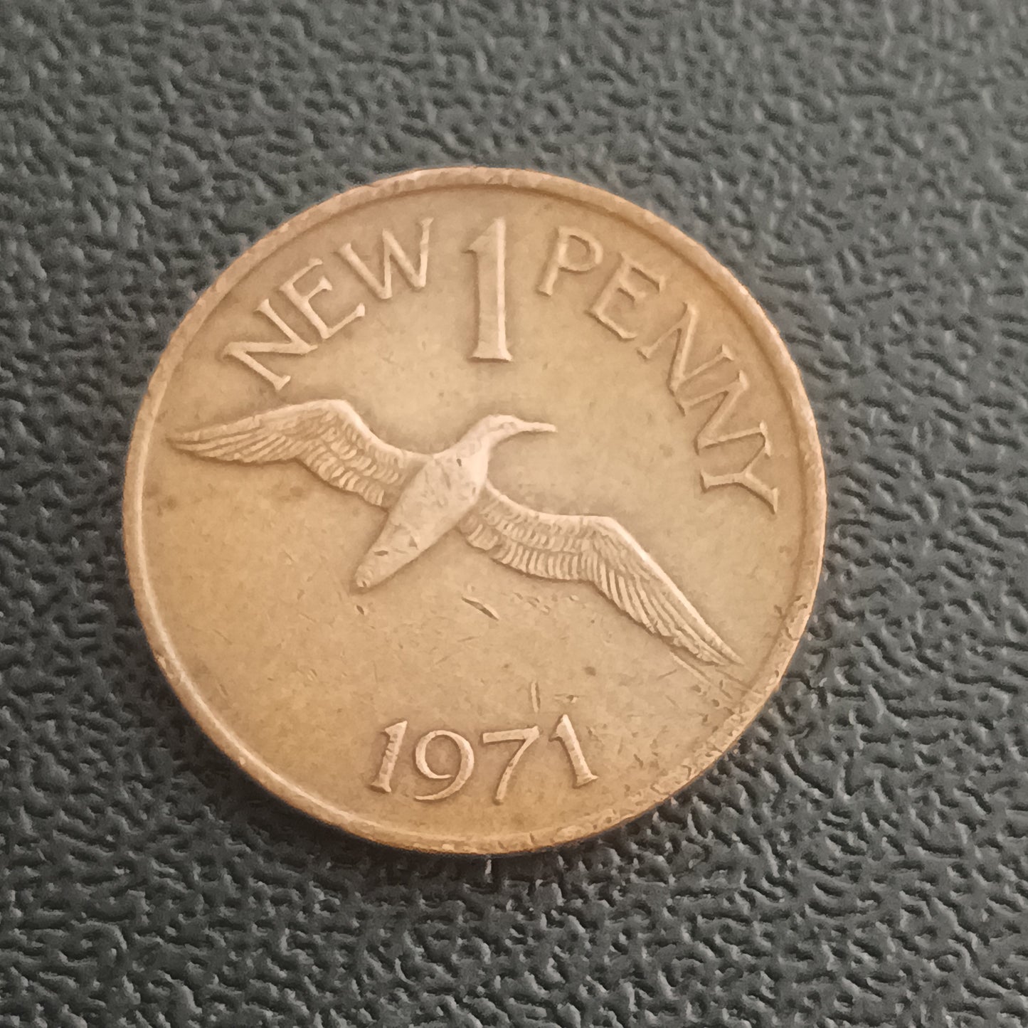 1 New Penny 1971 - Guernsey