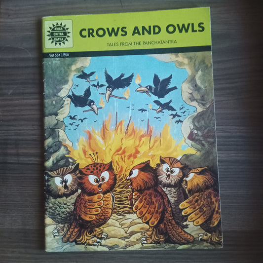 Amar Chitra Katha : Crows And Owls (Pre-owned :Good Condition)