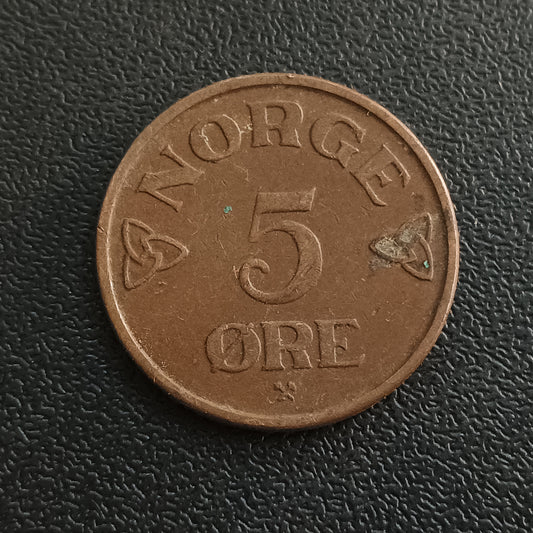 5 Ore (Haakon VII) 1953 - Norway