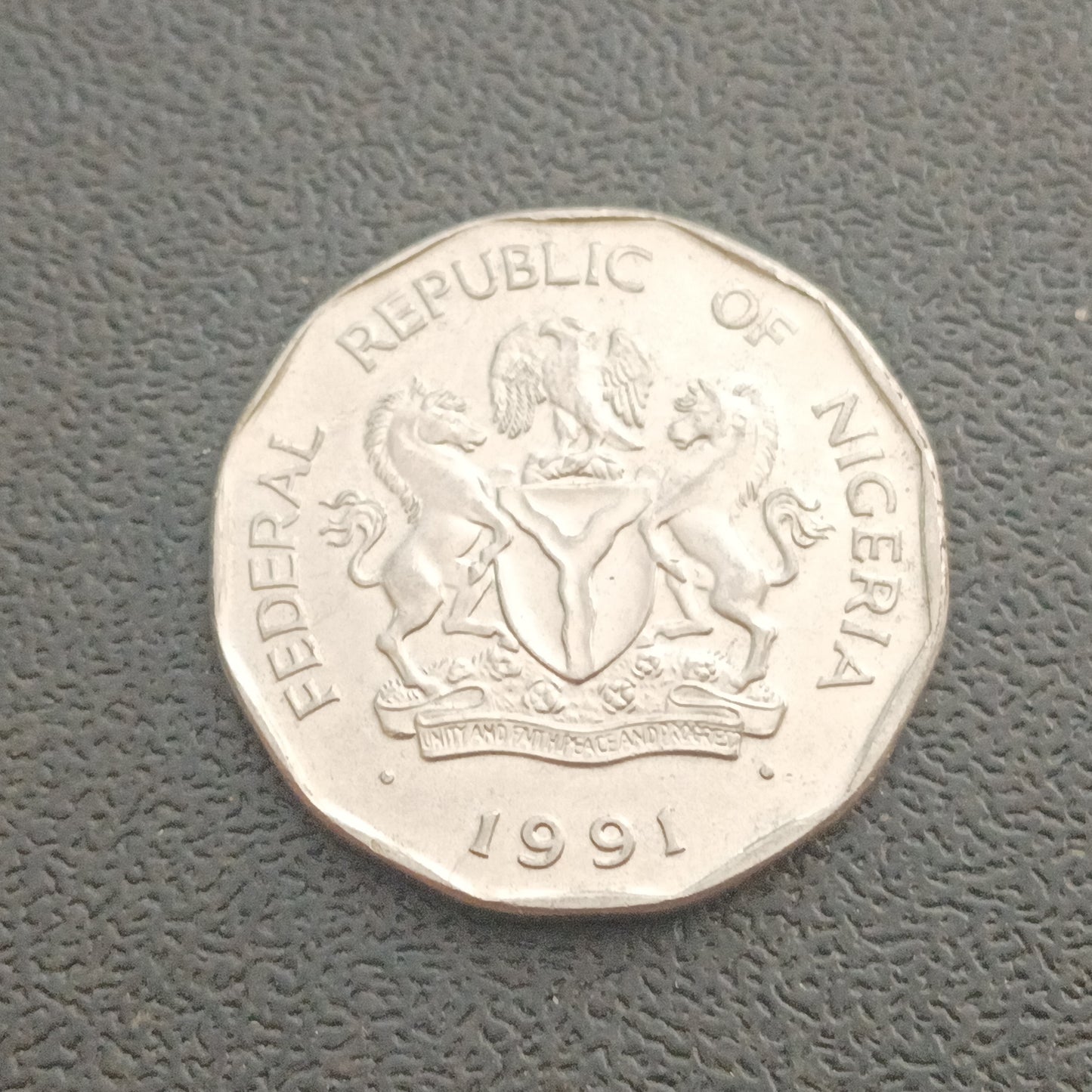 50 Kobo 1991 XF - Nigeria