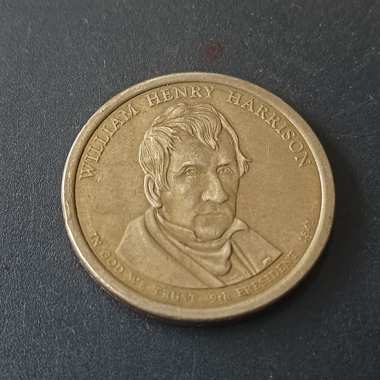 1 Dollar (William Henry Harrison - 9th President - 1841) - U.S.A  Presidential $1 Coin Program