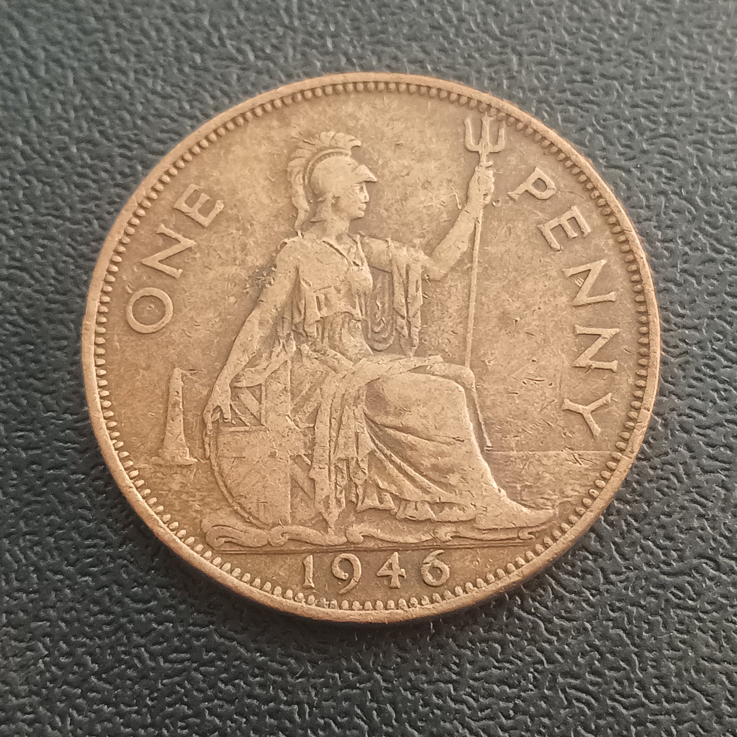 1 Penny George VI (1937 AD - 1948 AD ) - United Kingdom