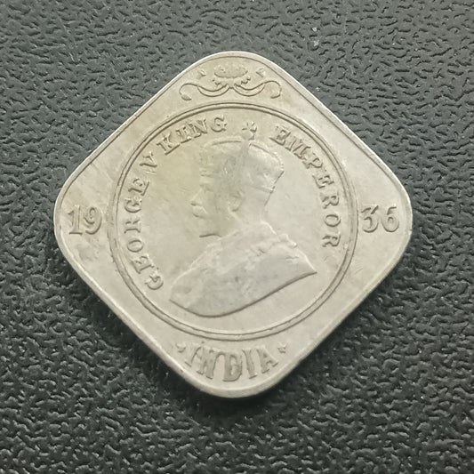 2 Anna 1936 Bombay (Ref : AUC0728)
