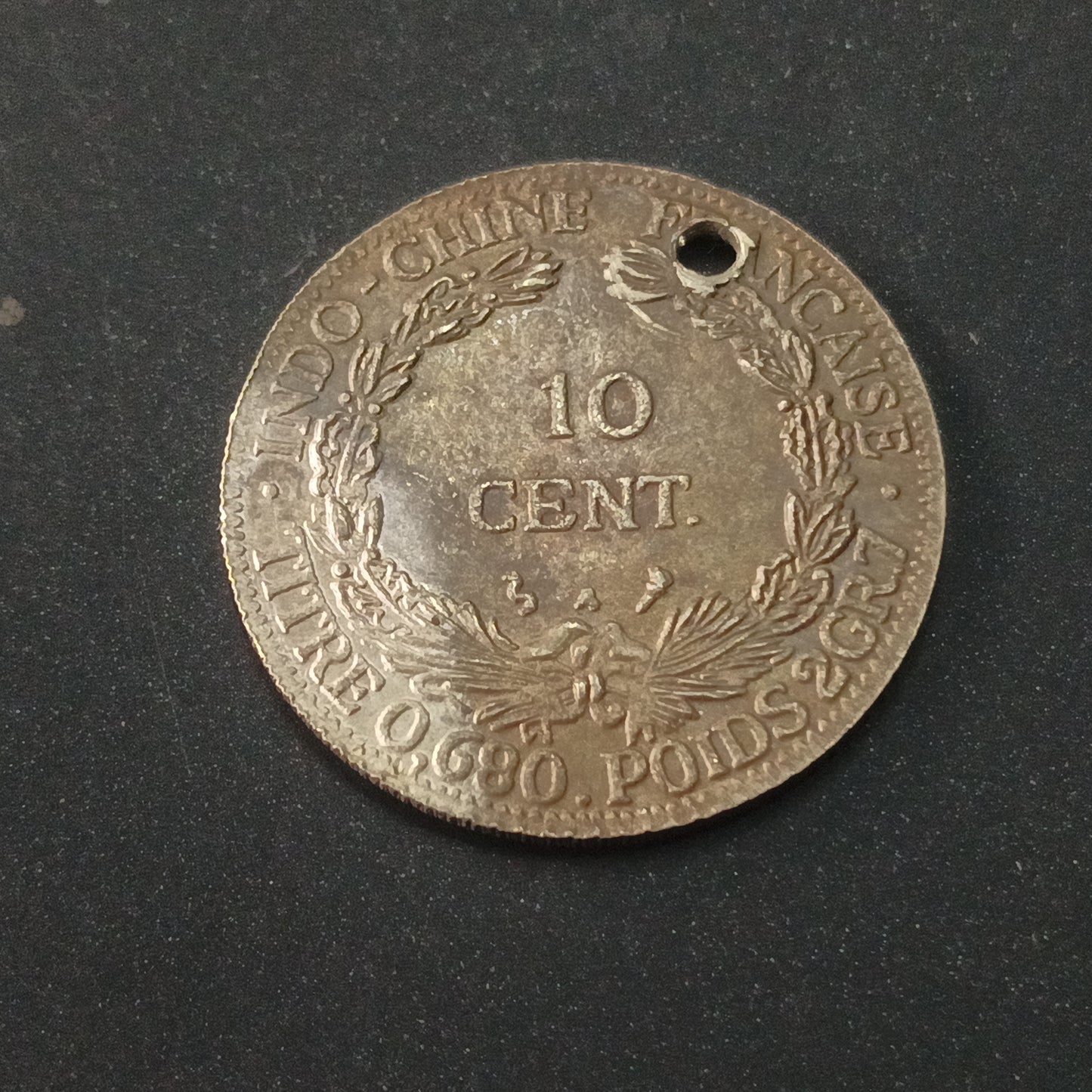 10 Cents (Pattern) Copper Nickel 1937 - French Indochina (Ref : AUC1400)