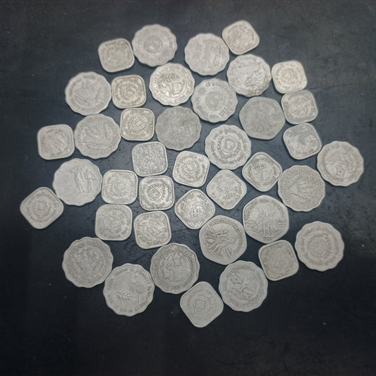 Lot of 42 Coins - Mixed Aluminium Commemorative (Ref : AUC1360)