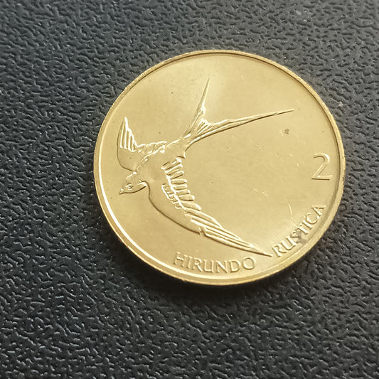 2 Tolarja 1998 AUNC - Slovenia