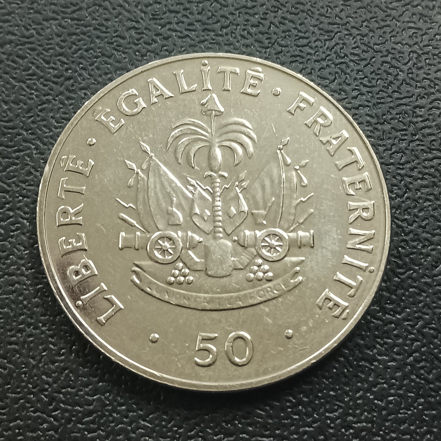 50 Centimes 2011 AUNC - Haiti