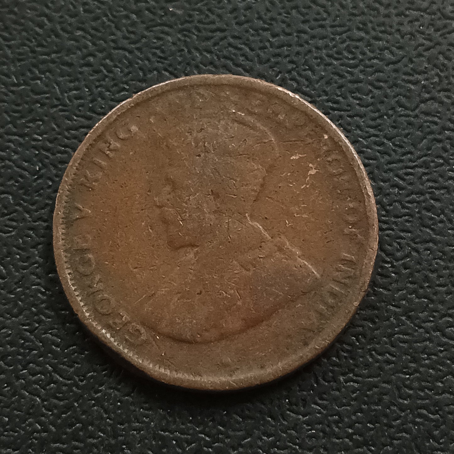 1 Cent 1925 George V Ceylon (Ref : AUC0928)