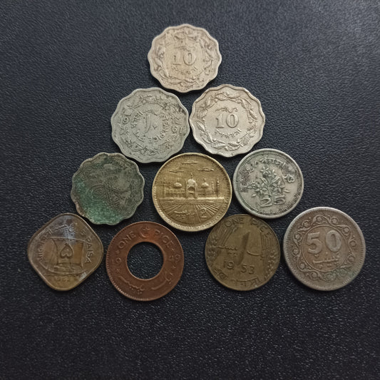 Lot of 10 Coins -Pakistan  (Ref : AUC0927)