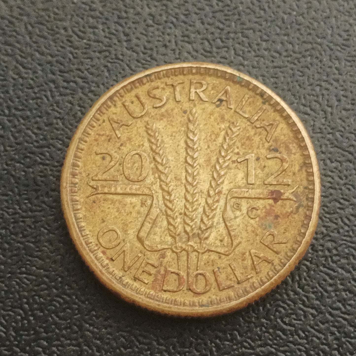 1 Dollar 2012 (Grain Producing Industry of Australia) - Australia