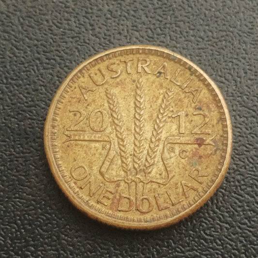 1 Dollar 2012 (Grain Producing Industry of Australia) - Australia