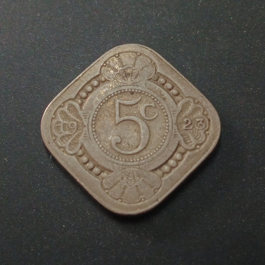 5 Cents 1923 - Netherlands (Ref : AUC1308)