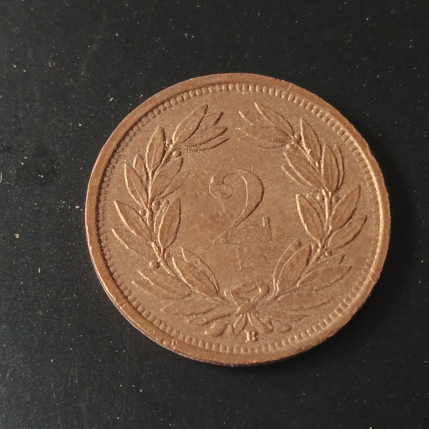 2 Rappen 1927 - Switzerland (Ref: AUC1829)