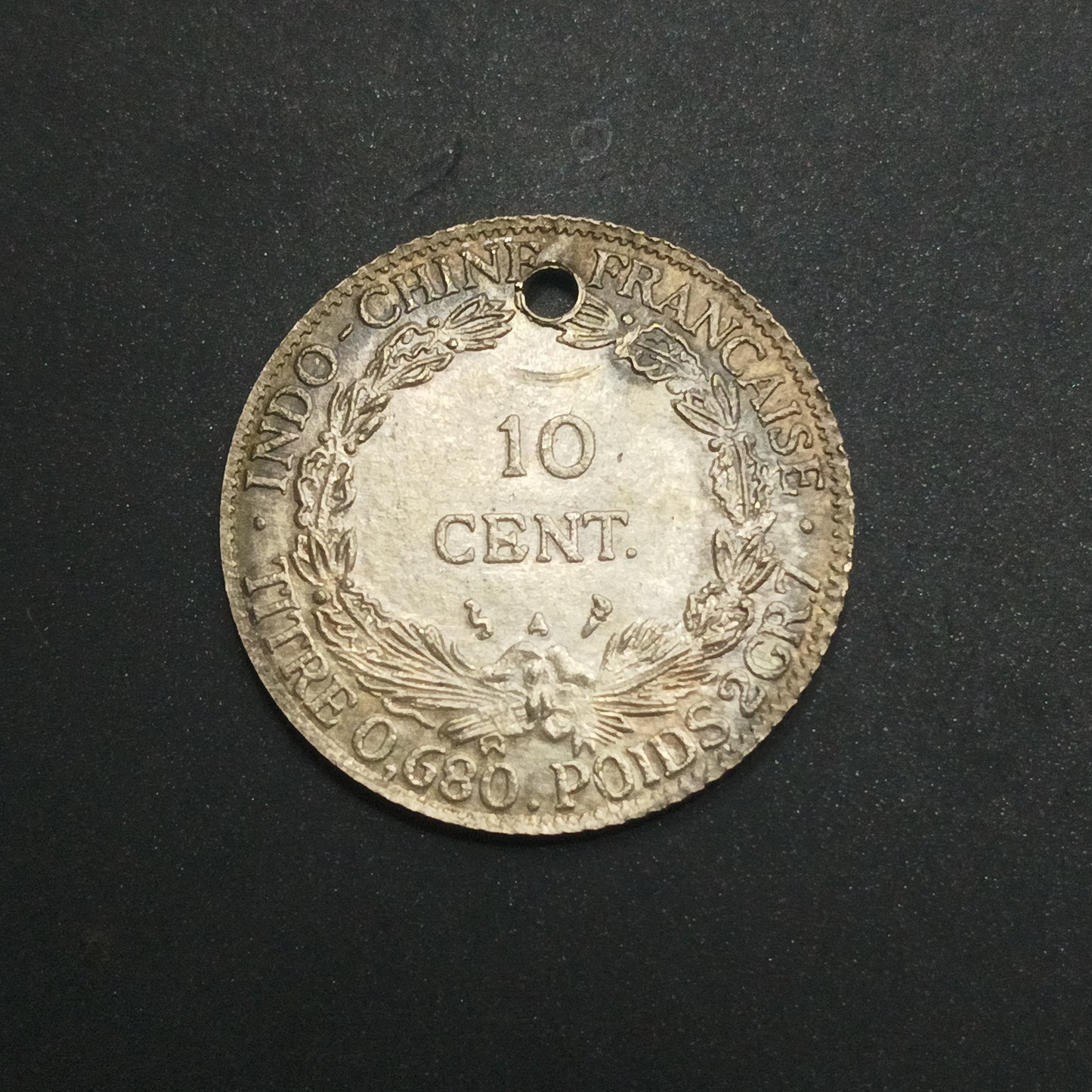 10 Cents (Pattern) Copper Nickel 1937 - French Indochina (Ref : AUC1572)