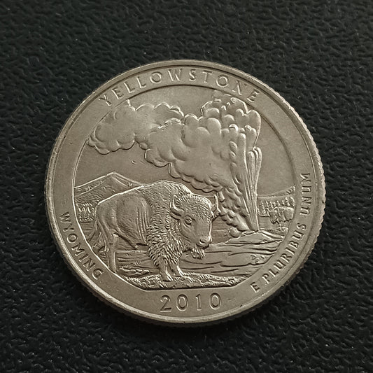 1/4 Dollar (Yellowstone) - Wyoming