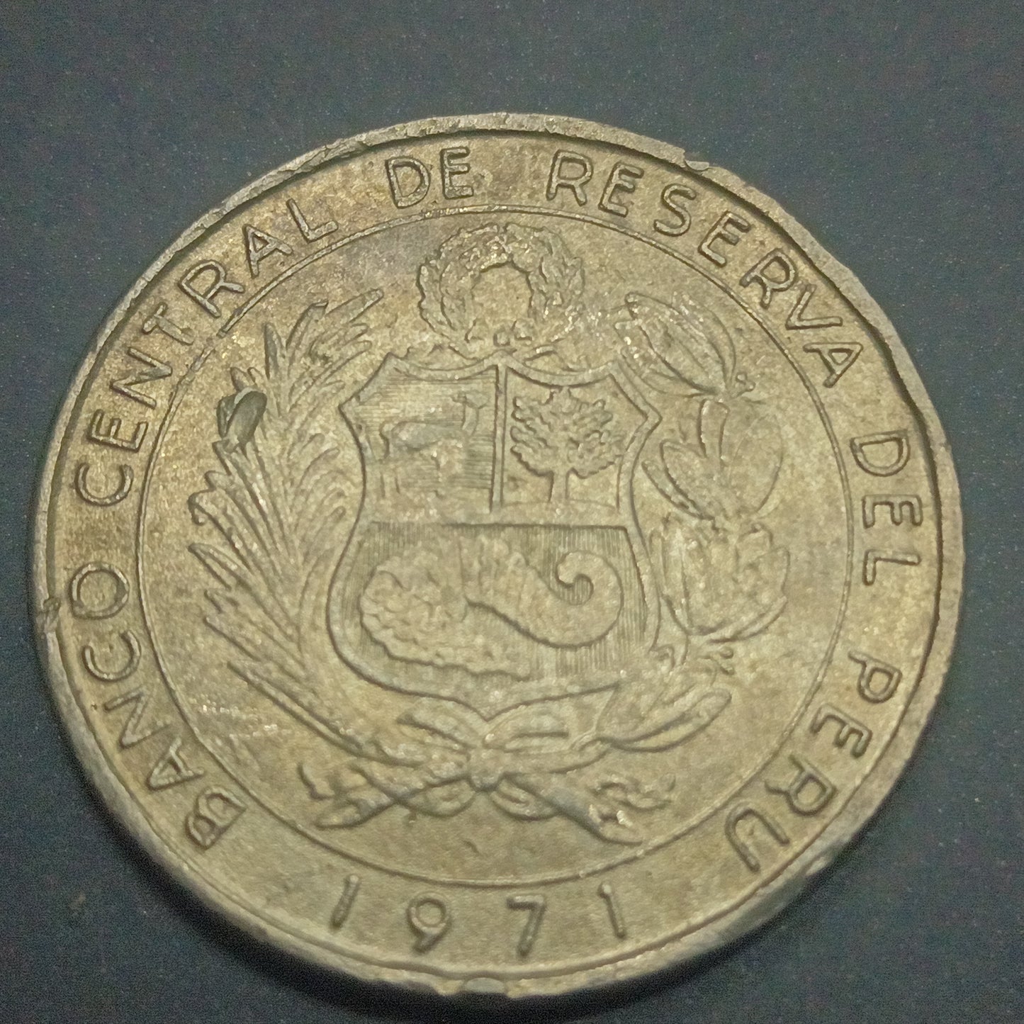 10 Soles de Oro 1971 - 150th Anniversary of Independence - Peru (Ref: AUC1675)