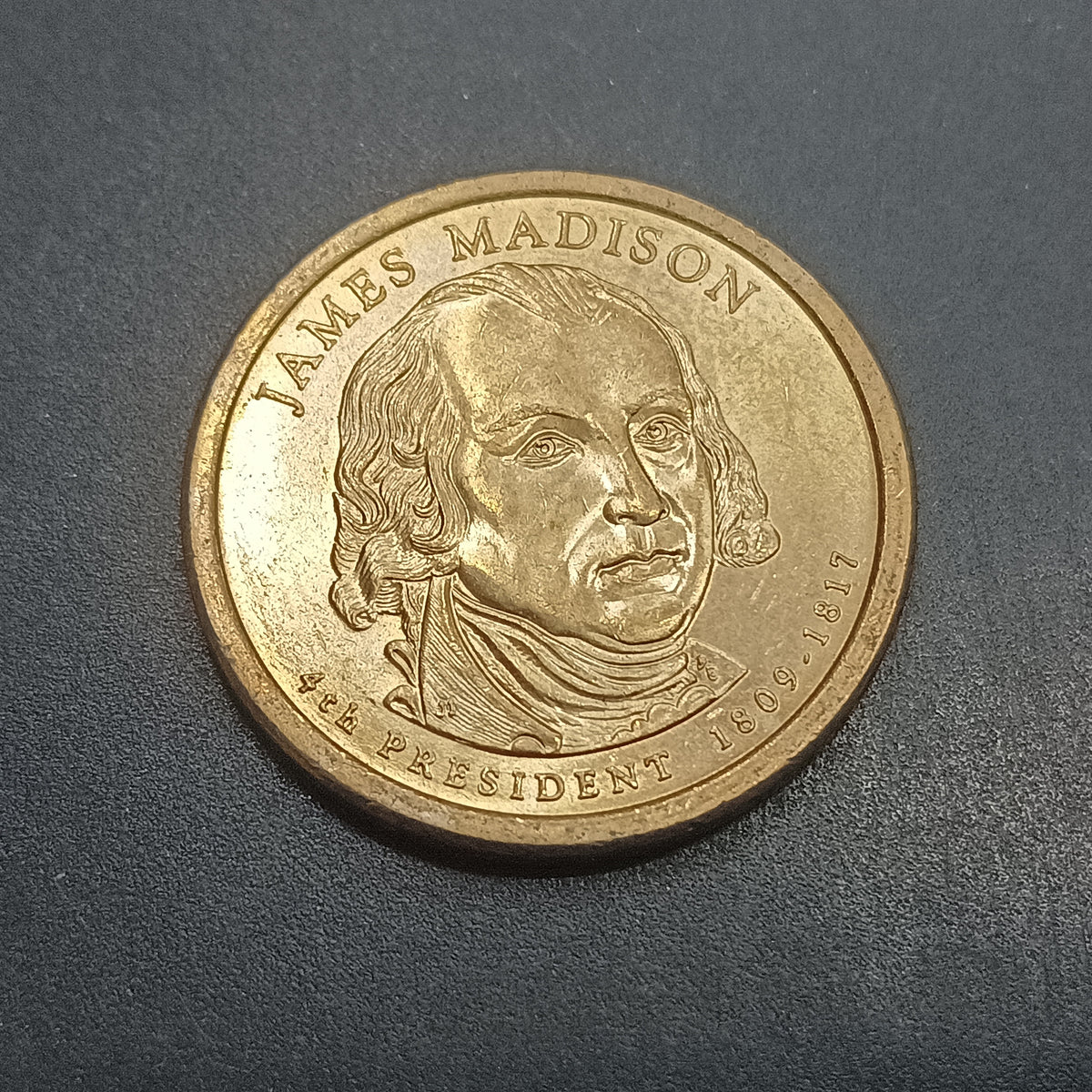1 Dollar - James Madison (4th President) Presidential Dollar XF - U.S.A.