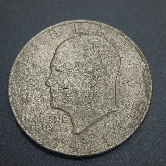 1 Dollar "Eisenhower Dollar" 1971 - U.S.A (Ref: AUC1949)