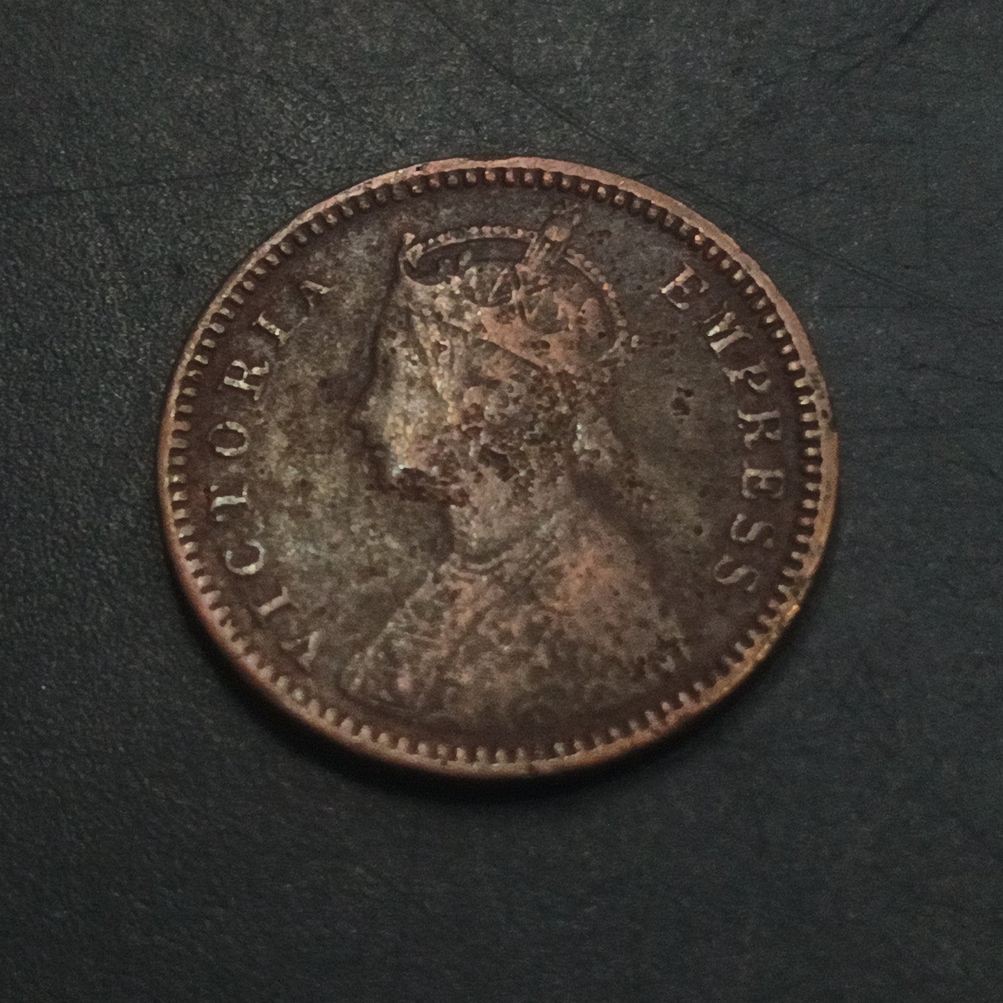 1/12 Anna 1901 Victoria Scarce (Ref : AUC1351)