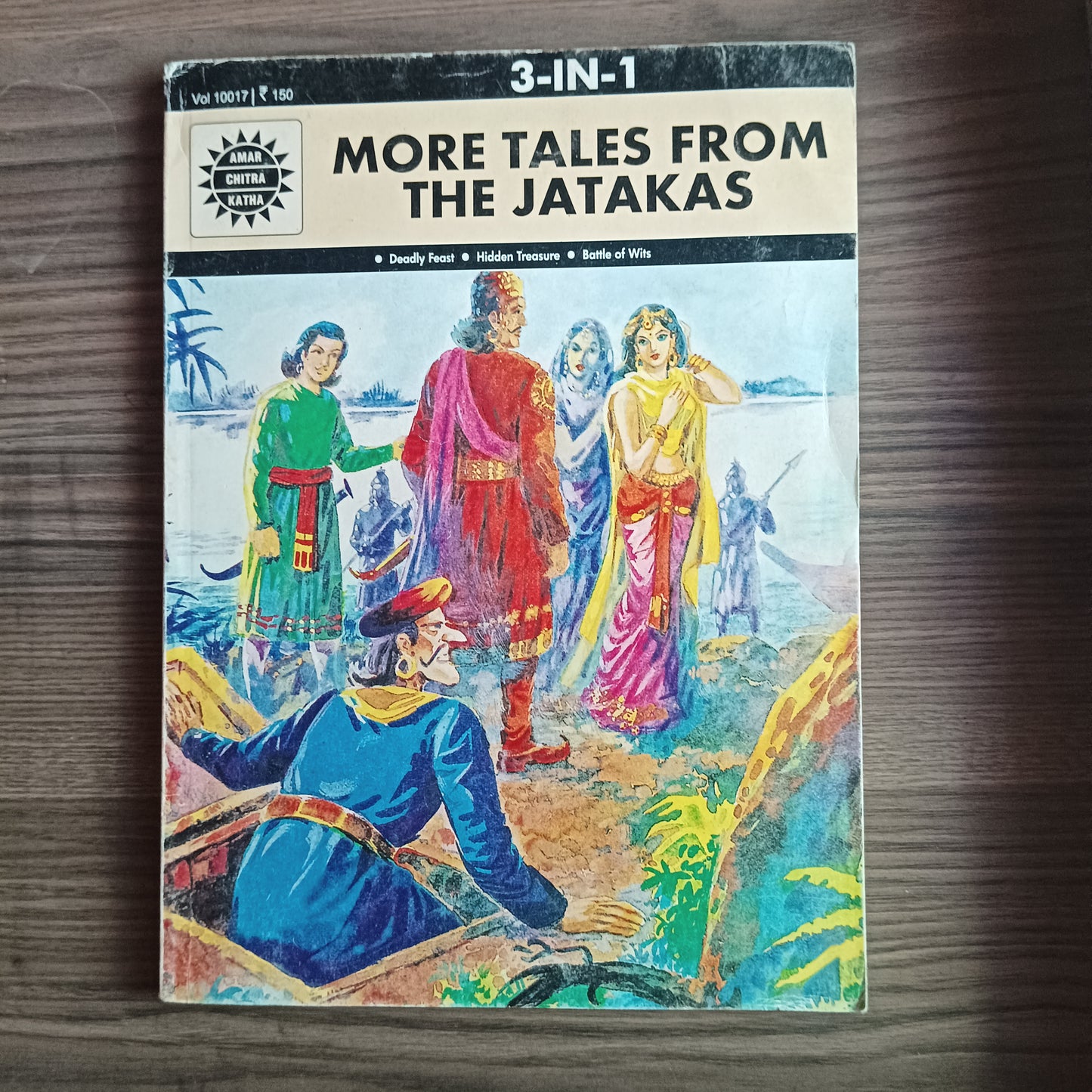3 in 1 Amar Chitra Katha : Panchatantra - More Tales from the Jatakas (Pre owned - Good Condition)