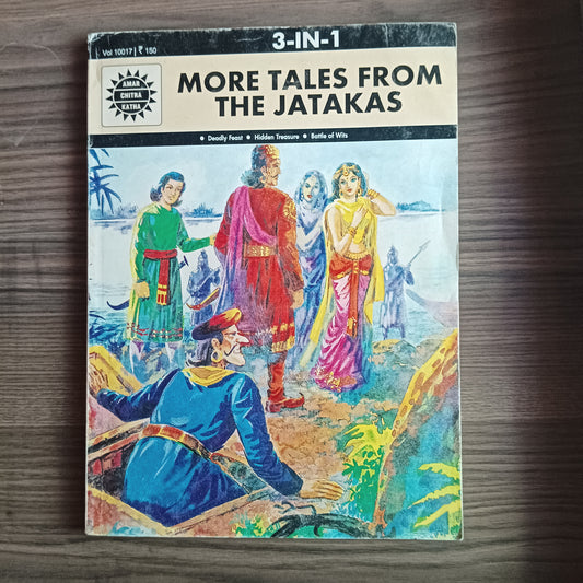 3 in 1 Amar Chitra Katha : Panchatantra - More Tales from the Jatakas (Pre owned - Good Condition)