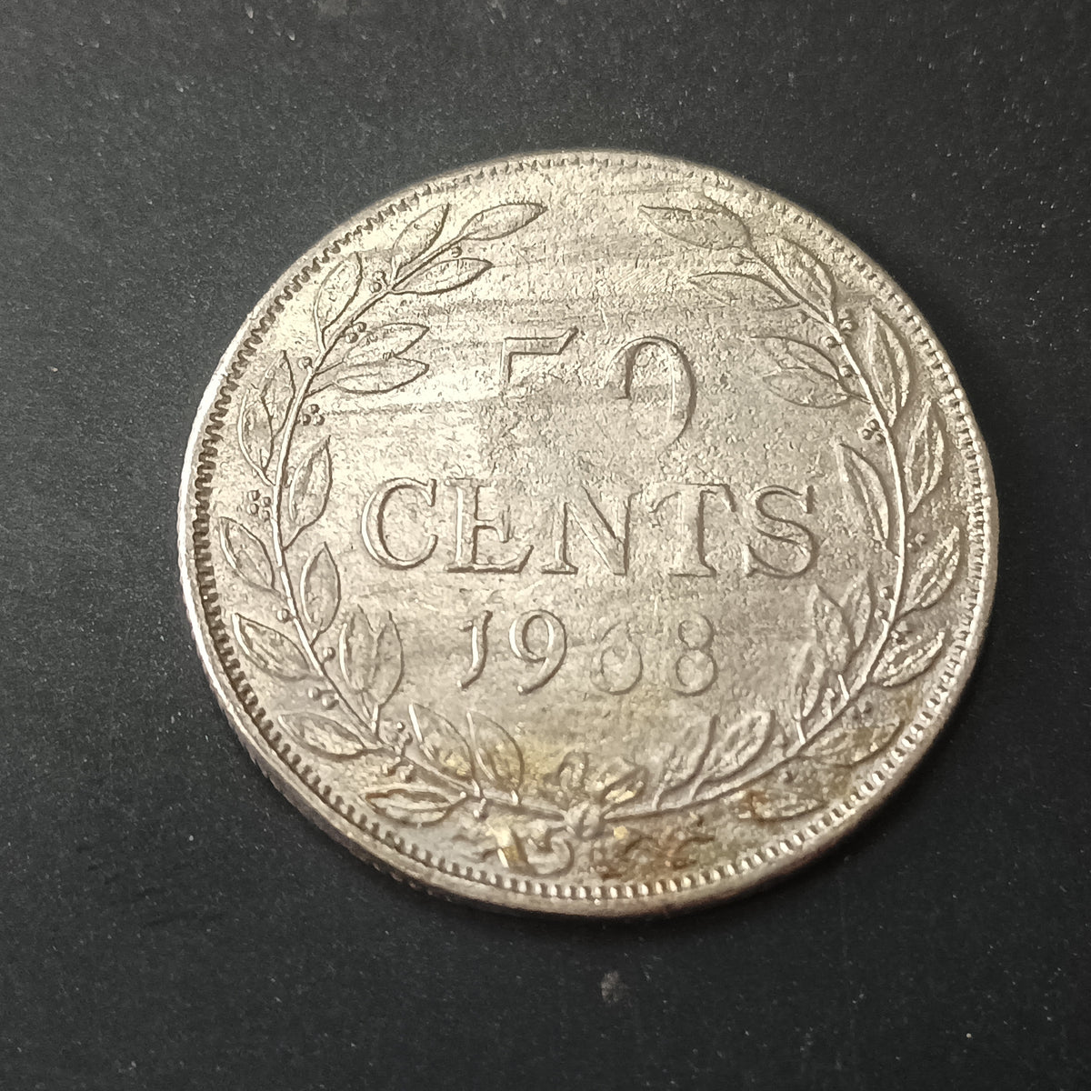 50 Cents 1968 - Liberia (Ref: AUC1771)