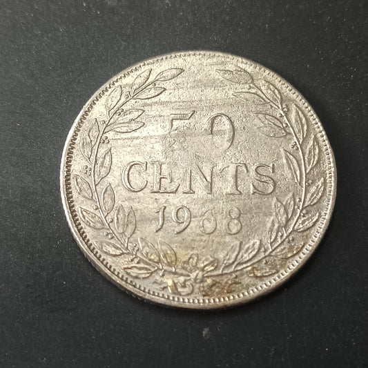 50 Cents 1968 - Liberia (Ref: AUC1771)