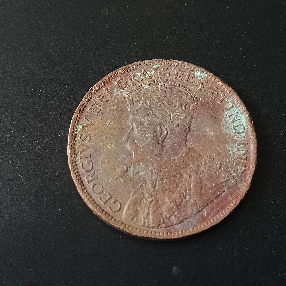 1 Cent 1919 - Canada (Ref: AUC1760)
