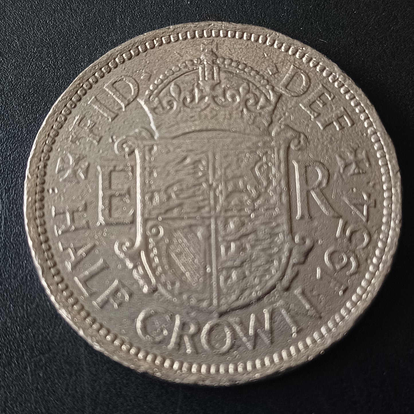 1/2 Crown 1954 - Elizabeth II - UNited Kingdom (Ref: AUC1714)