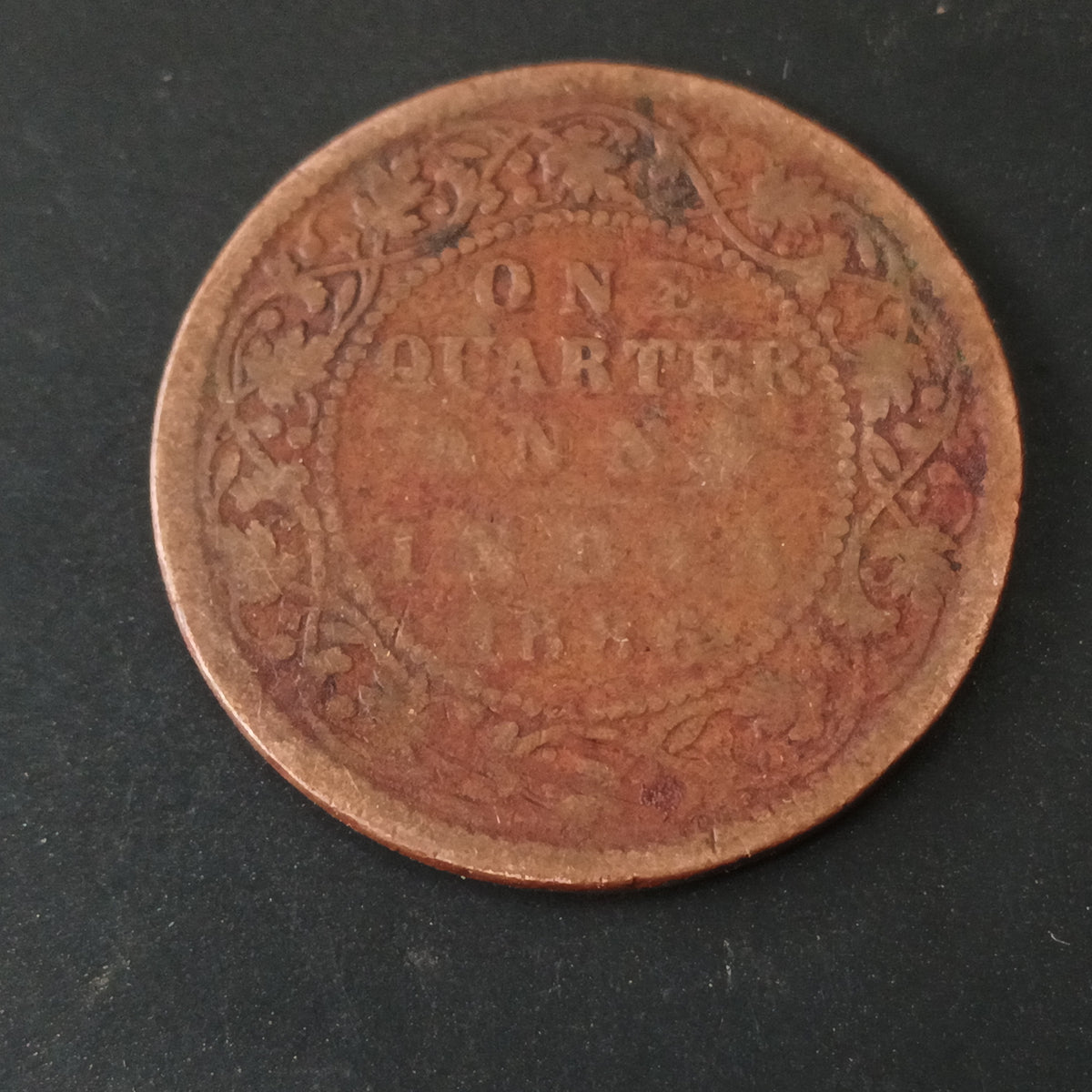 1/4 Anna 1886 Victoria - British India (Ref: AUC2061)
