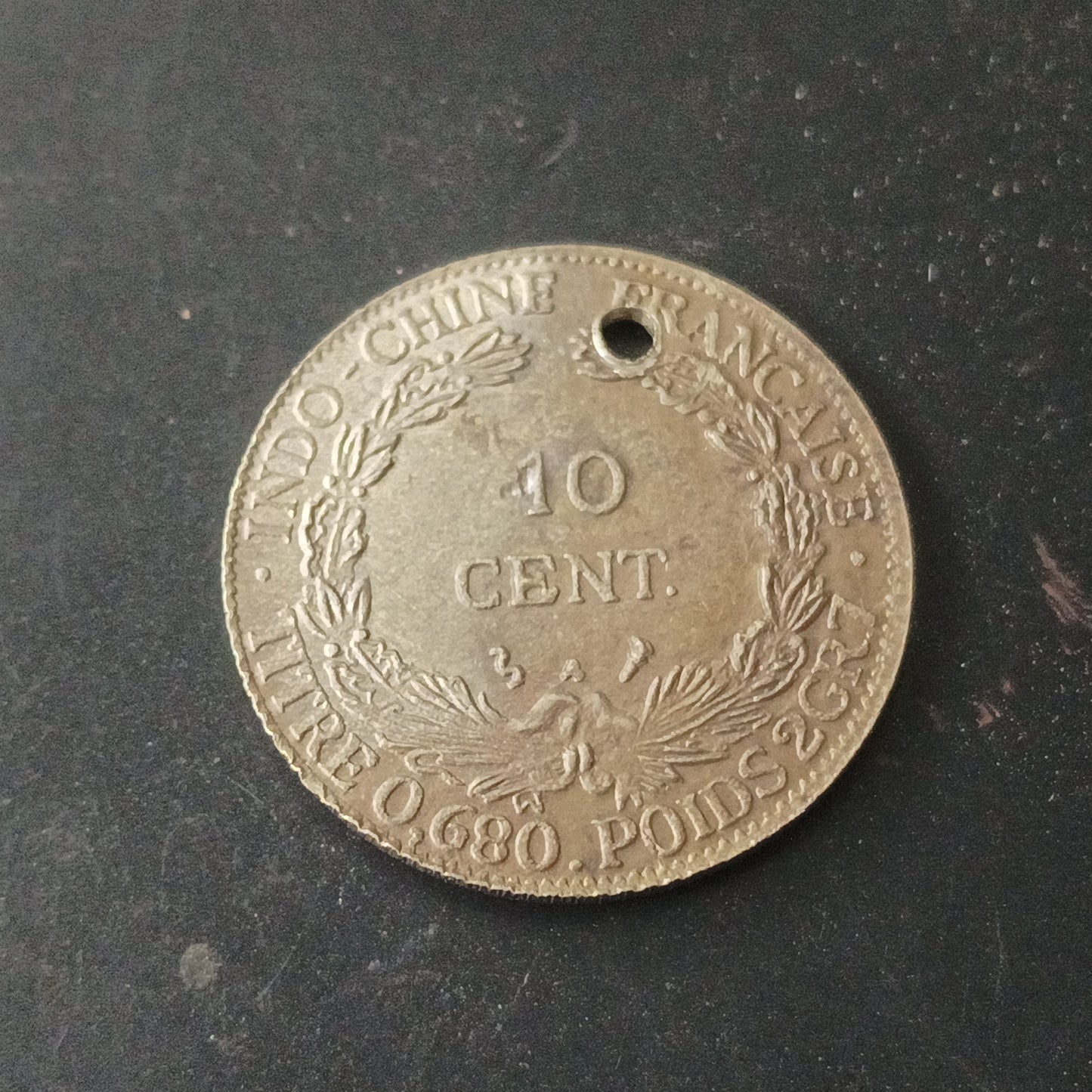 10 Cents (Pattern) Copper Nickel 1937 - French Indochina (Ref : AUC1467)