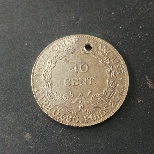 10 Cents (Pattern) Copper Nickel 1937 - French Indochina (Ref : AUC1467)