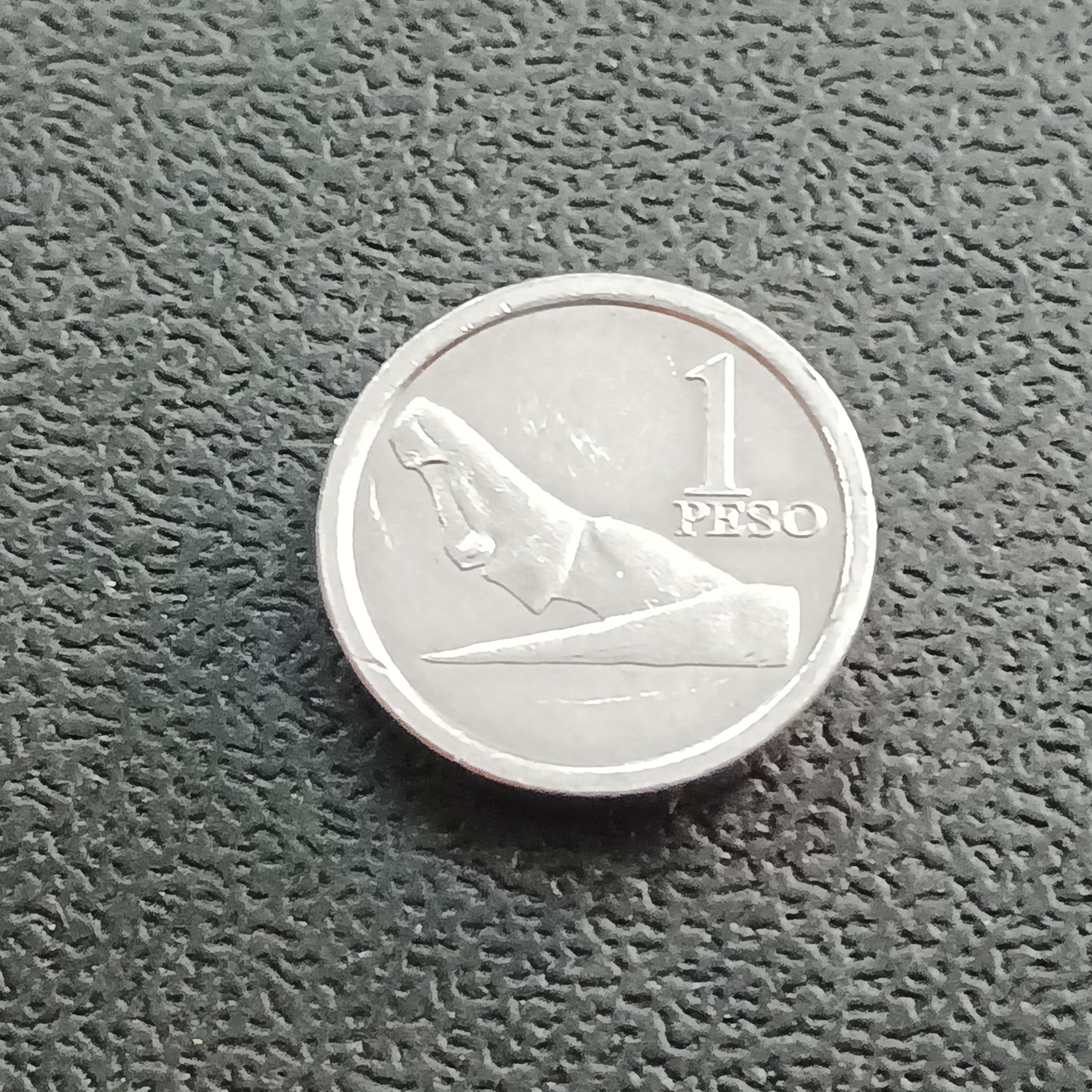 1 Peso 2021 - Rapa Nui (Easter Island) Type 5 Aluminium