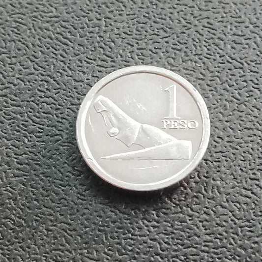 1 Peso 2021 - Rapa Nui (Easter Island) Type 5 Aluminium