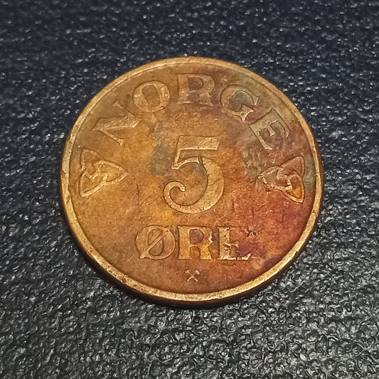 5 Ore Haakon VII - Norway