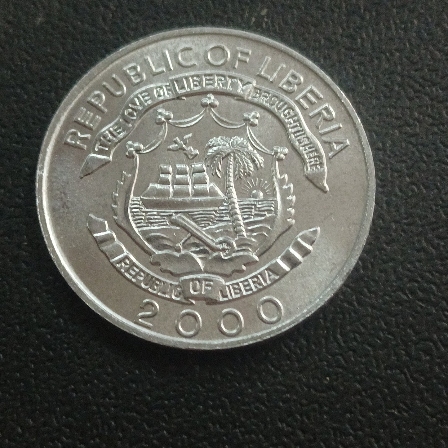 5 Cents (Year of the Dragon) 2000 AUNC - Liberia