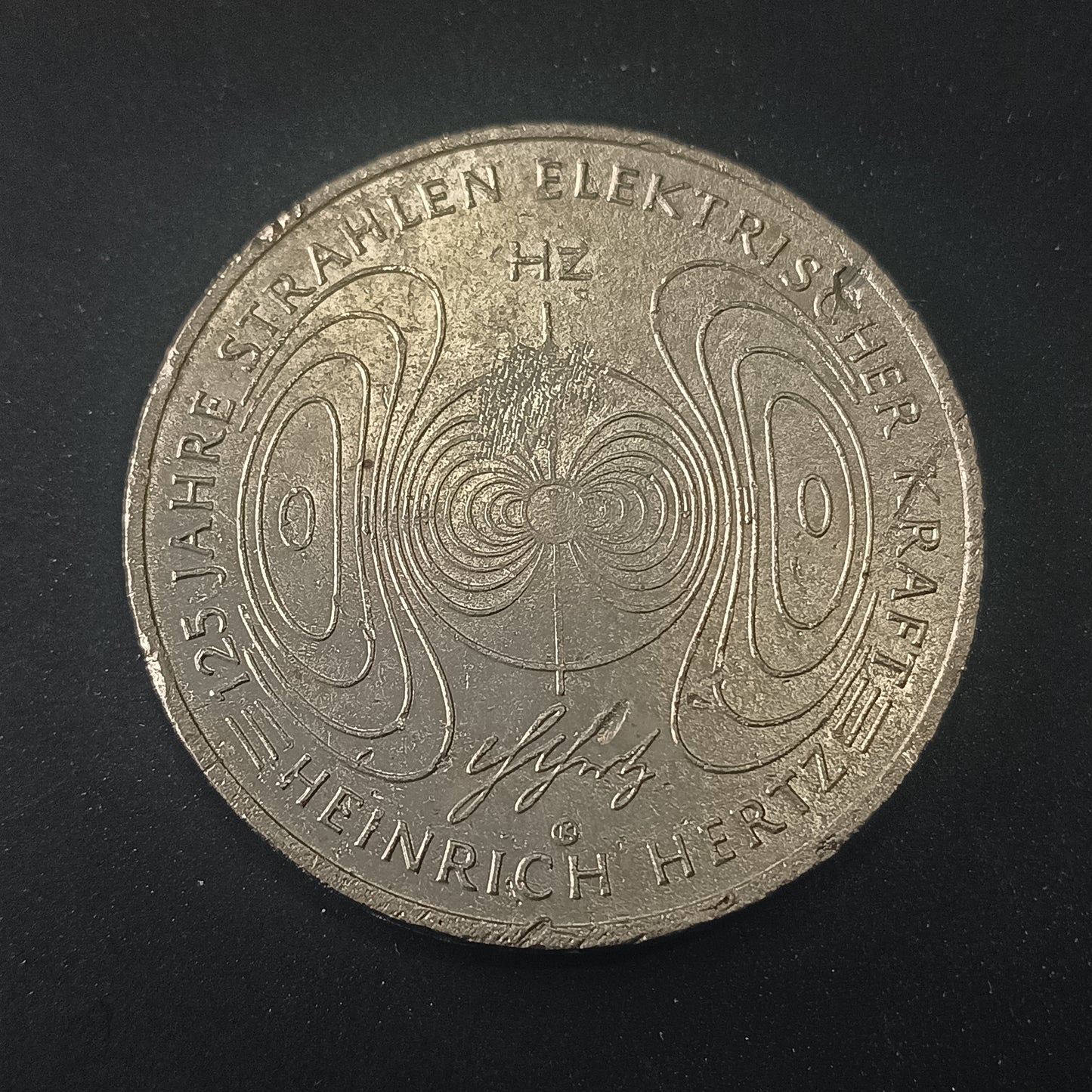 10 Euros 2013 (Heinrich Hertz) - 125th Anniversary of the discovery of electromagnetic radiation - Germany (Ref: AUC1620)