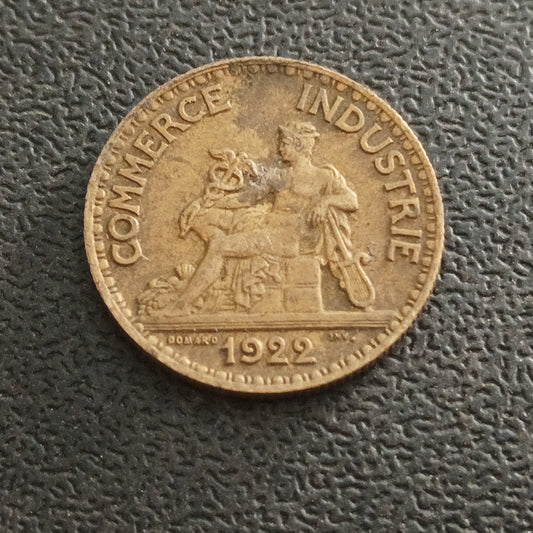 50 Centimes 1922 (Chambers of Commerce) - France - (Ref : AUC0961)