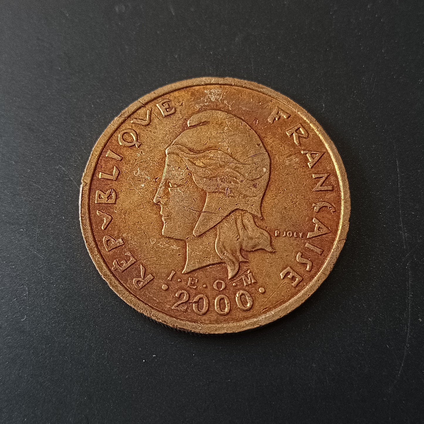 100 Francs 2000 - French Polynesia  (Ref: AUC1684)