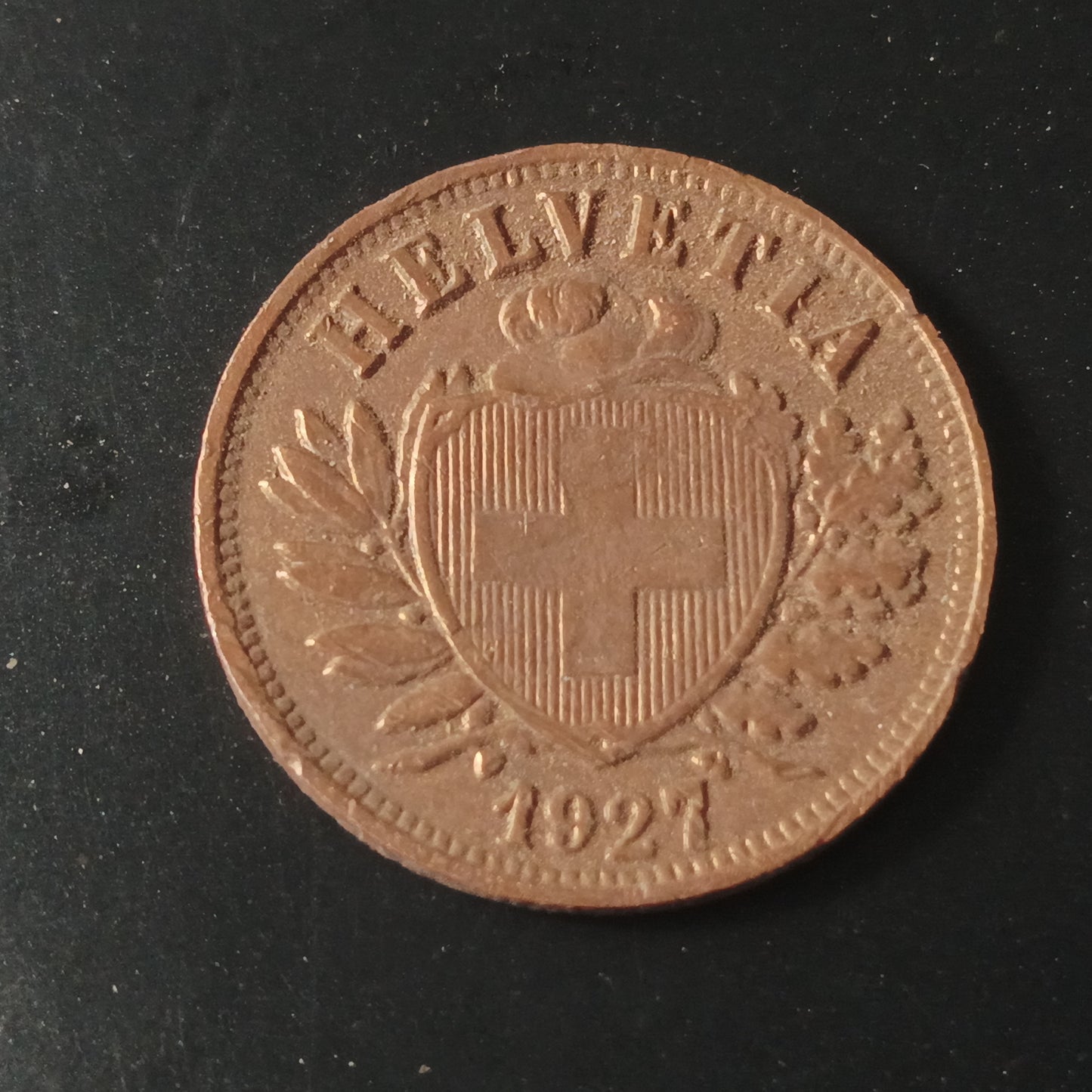 2 Rappen 1927 - Switzerland (Ref: AUC1829)