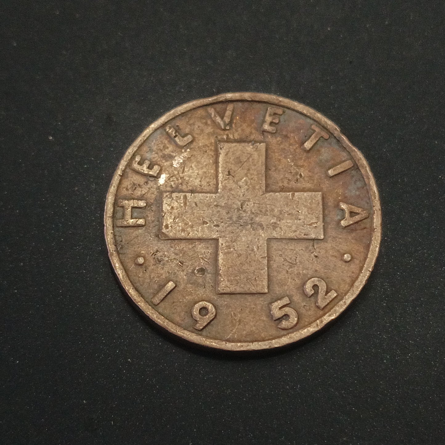 2 Rappen (wheat spike) - Switzerland