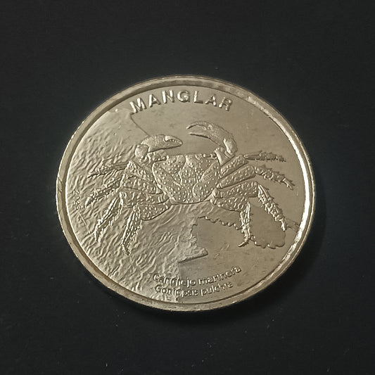 50 Colones (Racer Mangrove Crab) 2023 UNC - Costa Rica