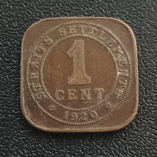 1 Cent 1920 - Straits Settlements (Ref : 301004)