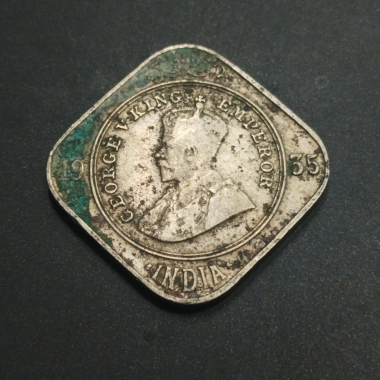 2 Anna 1935 George V (Ref: AUC1577)